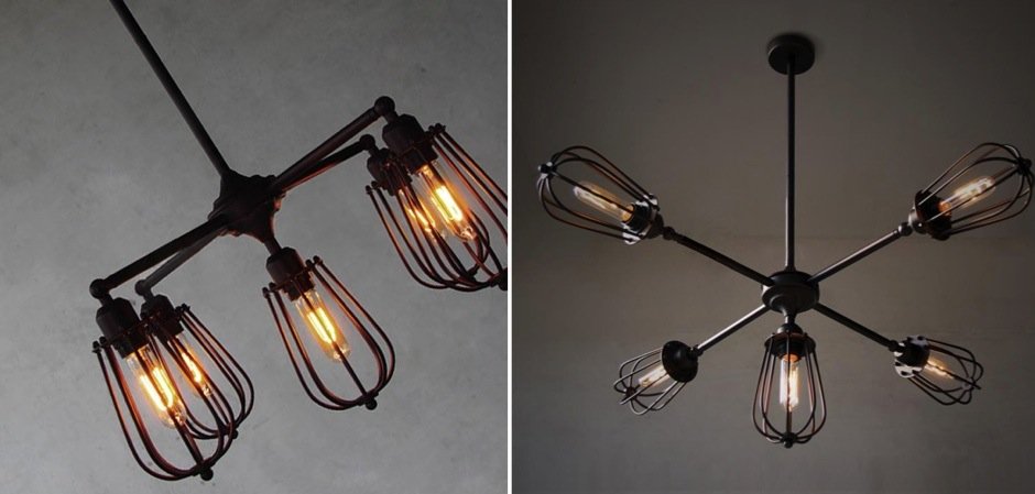 Люстра Loft Marconi Cage Light Люстра Loft Marconi Cage Light - Loft-Concept в Саратове