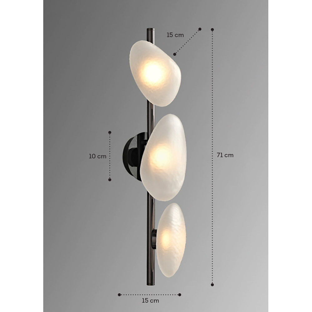 Бра LINDIS FROST LONG WALL 3 лампы Молочное стекло  в Саратове