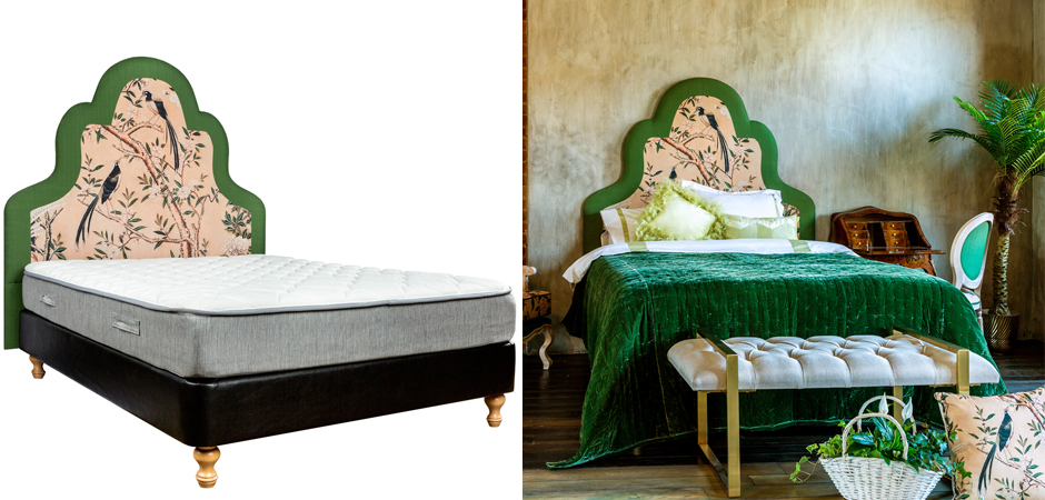 Изголовье для кровати Beige and Green Chinoiserie - Loft-Concept в Саратове