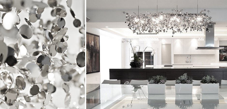 Люстра Terzani Argent Suspension Linear Люстра Terzani Argent Suspension Linear - Loft-Concept в Саратове