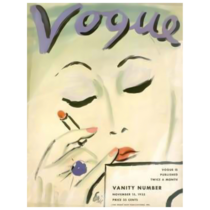 Постер Vogue Cover 1933 November  в Саратове | Loft Concept 