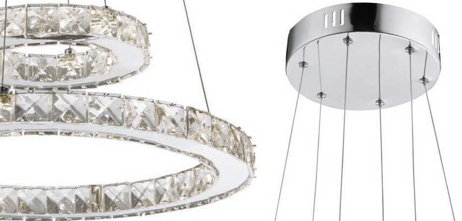 Люстра Crosshair Crystal Ring 2 Люстра Crosshair Crystal Ring 2 - Loft-Concept в Саратове