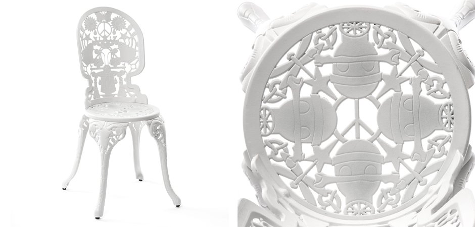 Стул Seletti Industry Collection ALUMINIUM CHAIR – WHITE Стул Seletti Industry Collection ALUMINIUM CHAIR – WHITE - Loft-Concept в Саратове