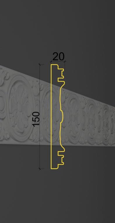 Молдинг с орнаментом MO-22 в Саратове