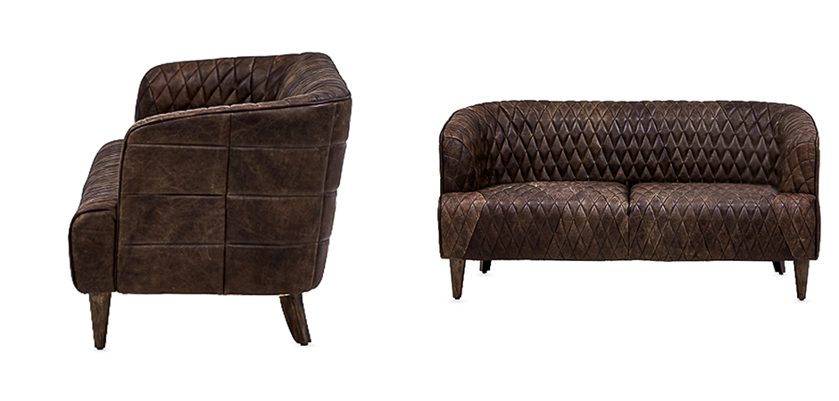 Диван Rhombuses Upholstery Sofa Диван Rhombuses Upholstery Sofa - Loft-Concept в Саратове