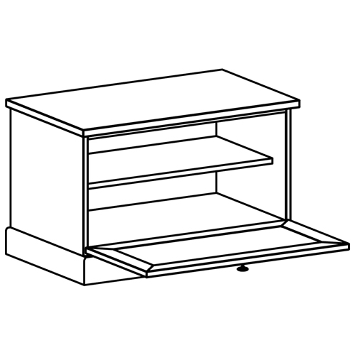 Тумба для прихожей с откидной дверцей Percent Shoe Rack в Саратове