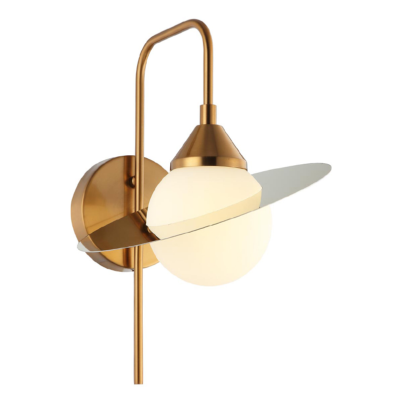 Бра Phainon Gold Wall Lamp Золотой Белый в Саратове | Loft Concept 