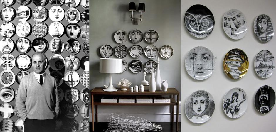 Декоративная тарелка Fornasetti 30.CR.BW.R01-193 - Loft-Concept в Саратове