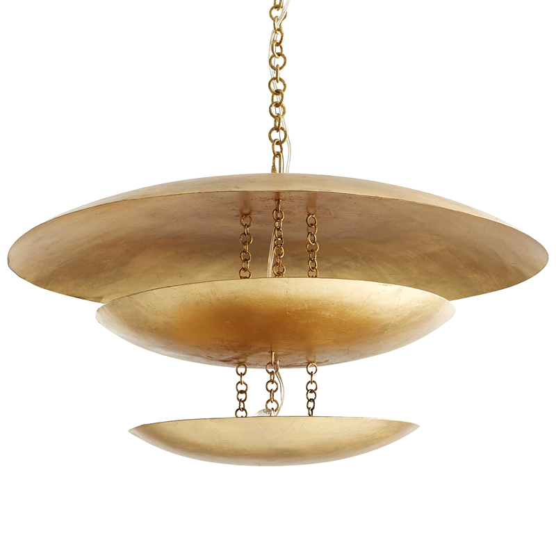 Подвесной Светильник Arteriors FLORKO CHANDELIER Золотой Подвесной Светильник Arteriors FLORKO CHANDELIER Золотой в Саратове | Loft Concept