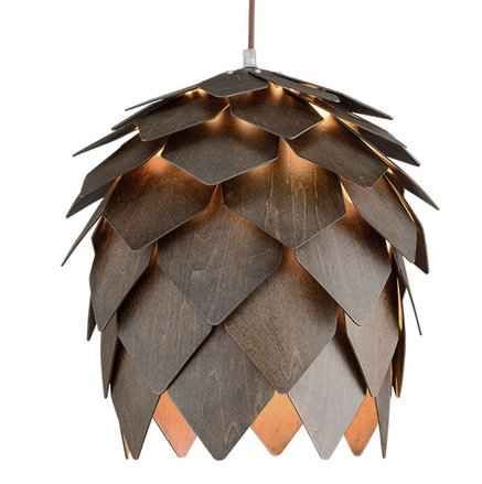 Подвесной светильник Crimea Pine Cone Brown Коричневый в Саратове | Loft Concept 