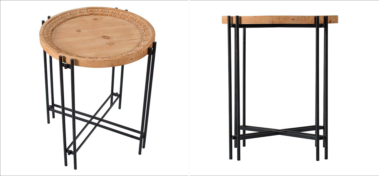 Столик высокий с круглой столешницей Batty - фото №1