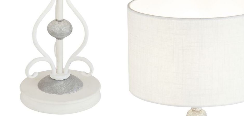 Настольная лампа Mocenigo Table lamp White Настольная лампа Mocenigo Table lamp White - Loft-Concept в Саратове