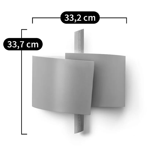 Бра из металла и дерева Ruell White Metal Wooden Wall Lamp Бра из металла и дерева Ruell White Metal Wooden Wall Lamp в Саратове