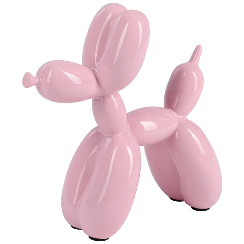 Статуэтка Jeff Koons Balloon Dog Pink Розовый пастельный в Саратове | Loft Concept 