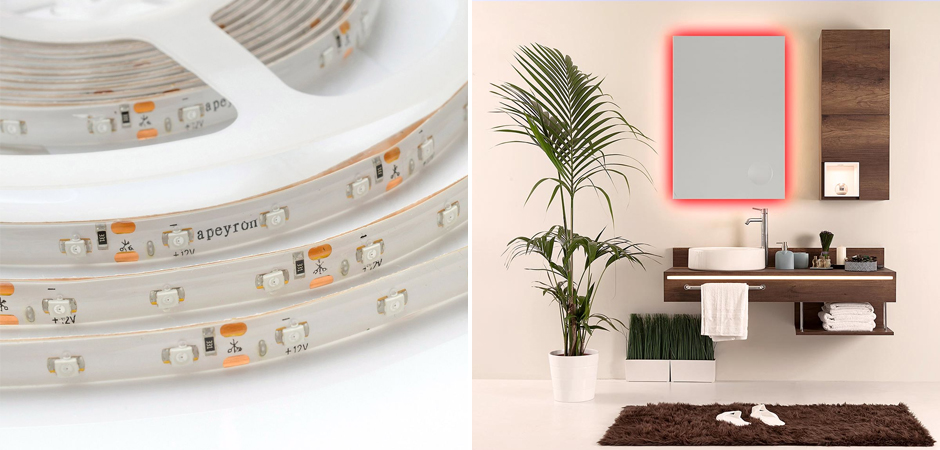 Светодиодная влагозащищенная лента 4,8W/m 60LED/m 3528SMD красный Светодиодная влагозащищенная лента 4,8W/m 60LED/m 3528SMD красный - Loft-Concept в Саратове