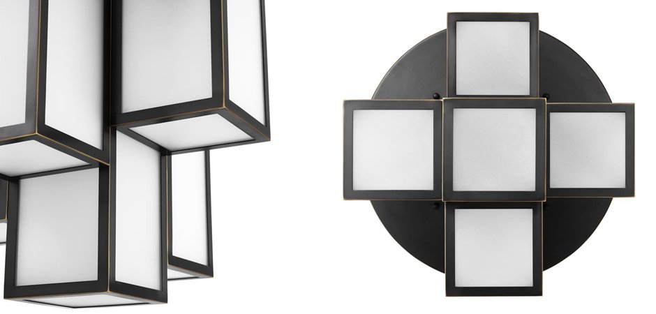 Потолочный светильник Eichholtz Ceiling Lamp Axel Bronze Потолочный светильник Eichholtz Ceiling Lamp Axel Bronze - Loft-Concept в Саратове