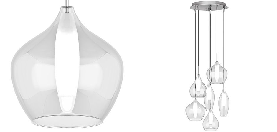 Люстра Candiano Transparent 6 Light Люстра Candiano Transparent 6 Light - Loft-Concept в Саратове