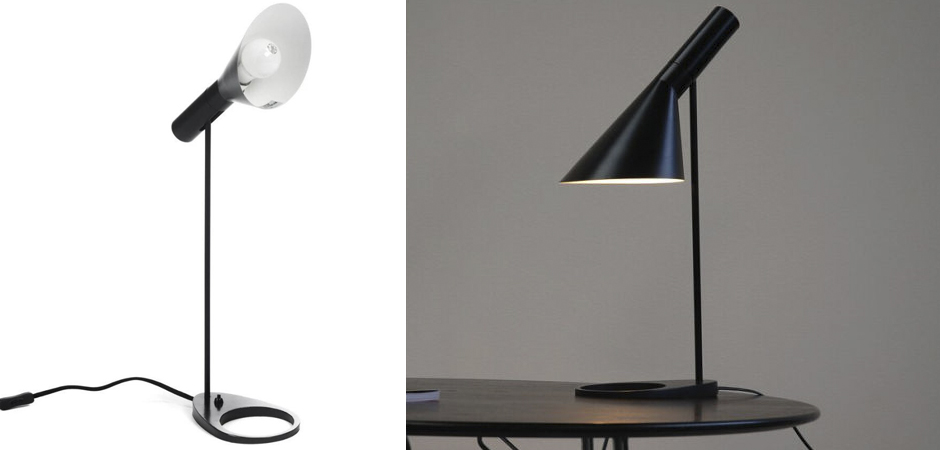 Настольная лампа AJ Table Black Настольная лампа AJ Table Black - Loft-Concept в Саратове