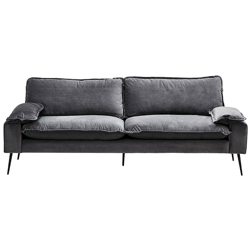 Диван Hilario Sofa Графит Черный в Саратове | Loft Concept 