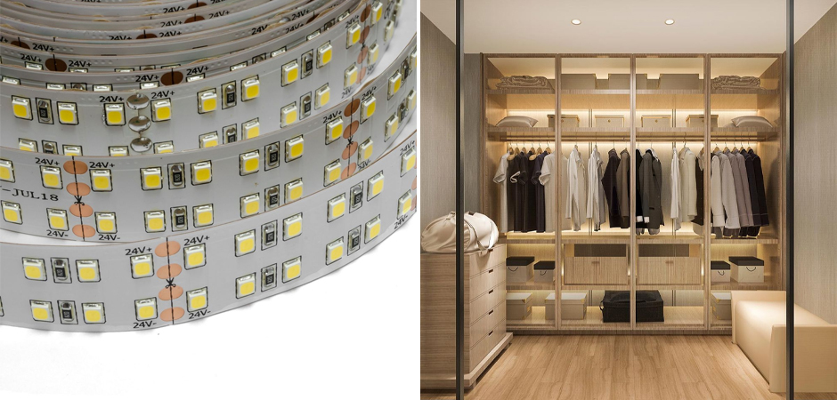 Светодиодная лента 38W/m 240Led/m 2835SMD теплый белый Светодиодная лента 38W/m 240Led/m 2835SMD теплый белый - Loft-Concept в Саратове