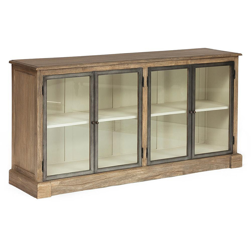 Комод Provence Jacob Chest of Drawers glass doors Древесина Комод Provence Jacob Chest of Drawers glass doors Древесина в Саратове | Loft Concept