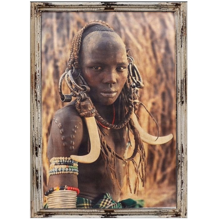 Постер Jovem Mursi  Omo Valley Ethiopia  в Саратове | Loft Concept 