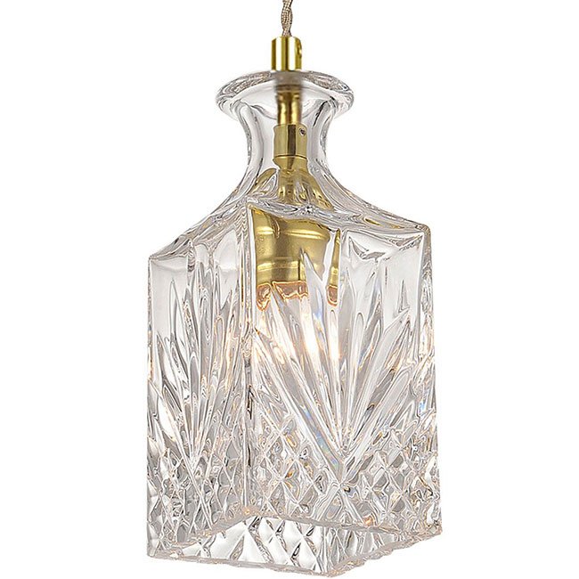 Подвесной светильник lee broom DECANTERLIGHT pendant I Золотой Прозрачное Стекло Подвесной светильник lee broom DECANTERLIGHT pendant I Золотой Прозрачное Стекло в Саратове | Loft Concept