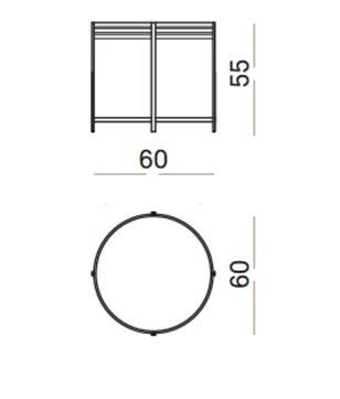 Столик Ula Small table ULA004 в Саратове