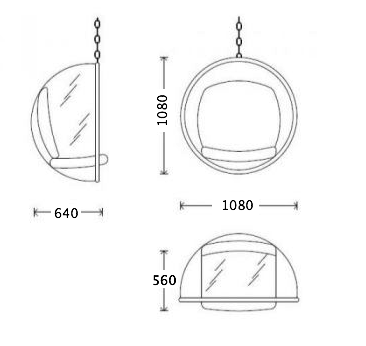 Кресло Bubble Chair в Саратове