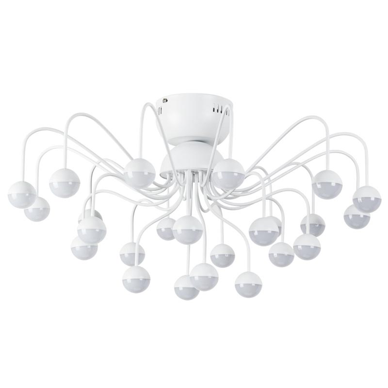 Потолочная люстра Vilelme Chandelier white Белый в Саратове | Loft Concept 