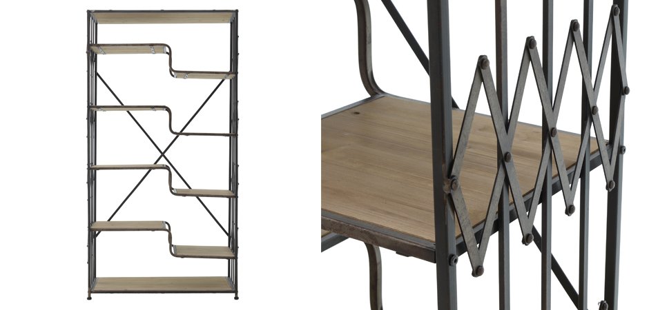 Стеллаж Metal Geometry Parallel Lines Стеллаж Metal Geometry Parallel Lines - Loft-Concept в Саратове