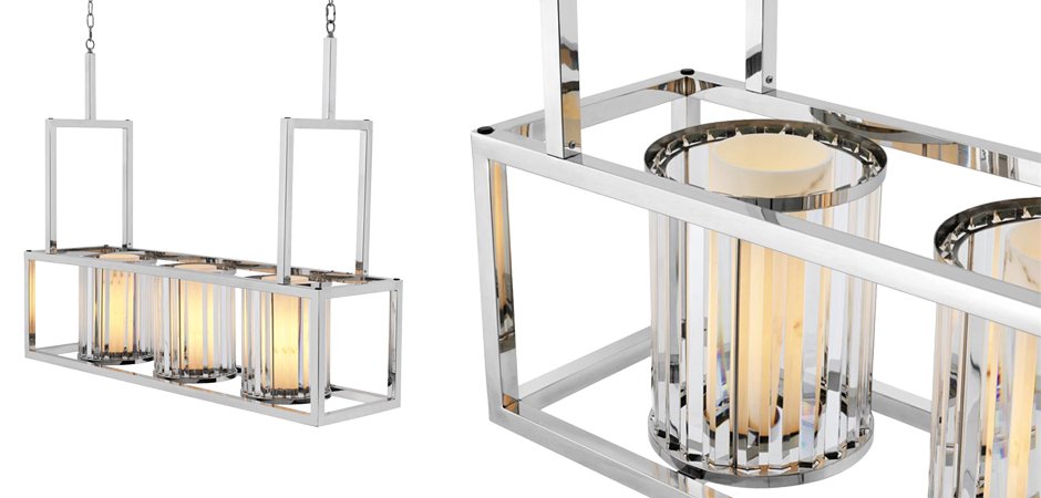 Люстра Chandelier Carducci Stainless Steel Люстра Chandelier Carducci Stainless Steel - Loft-Concept в Саратове