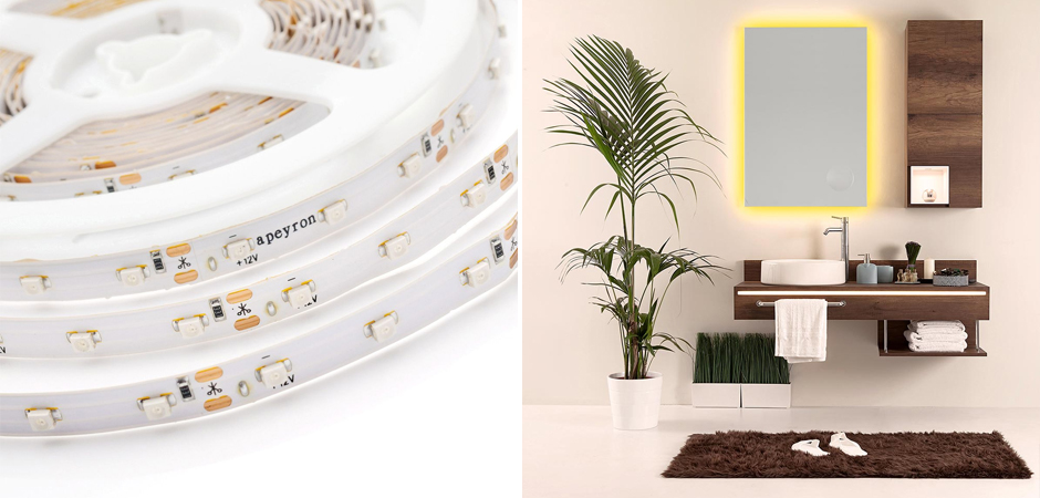 Светодиодная влагозащищенная лента 4,8W/m 60LED/m 3528SMD желтый 5M Светодиодная влагозащищенная лента 4,8W/m 60LED/m 3528SMD желтый 5M - Loft-Concept в Саратове