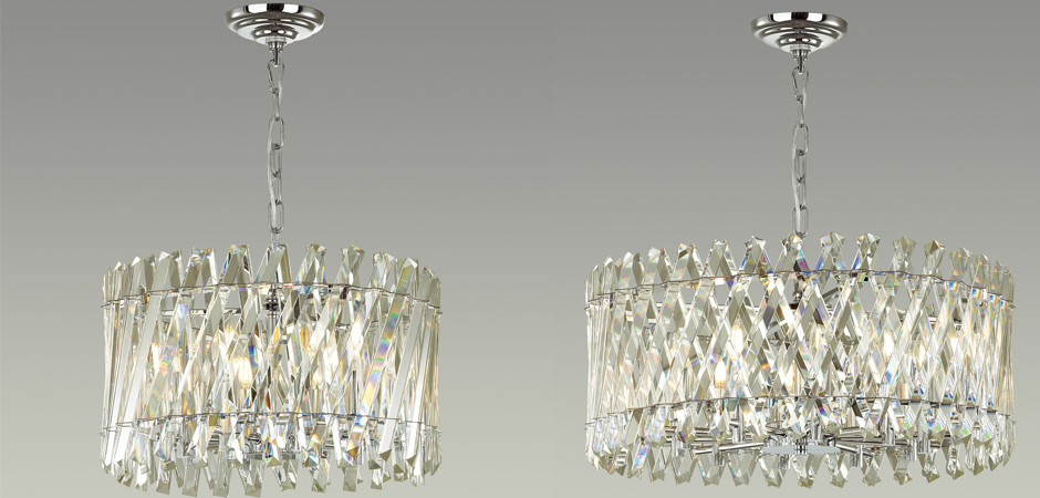 Люстра Crystal Crossed Stripes Люстра Crystal Crossed Stripes - Loft-Concept в Саратове