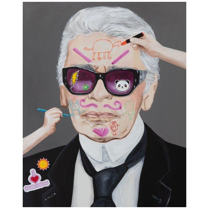 Картина Inner Child - Karl Lagerfeld Мульти Картина Inner Child - Karl Lagerfeld Мульти в Саратове | Loft Concept