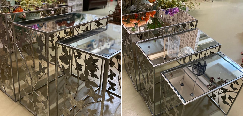 Консоль Silver Butterfly Triple Консоль Silver Butterfly Triple - Loft-Concept в Саратове