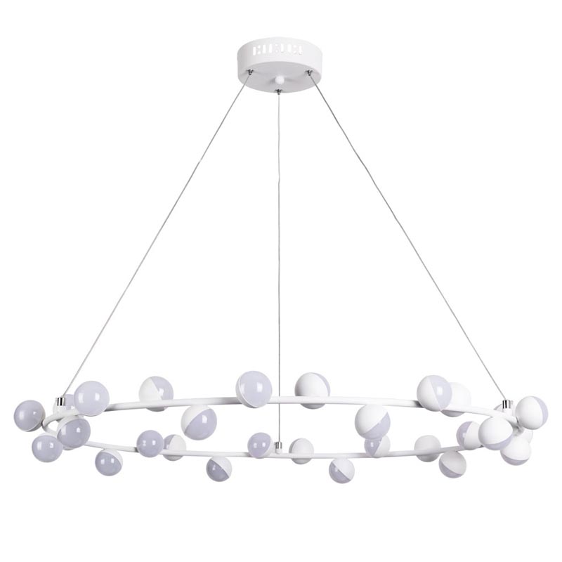 Люстра Vilelme Chandelier white 80 Белый Люстра Vilelme Chandelier white 80 Белый в Саратове | Loft Concept