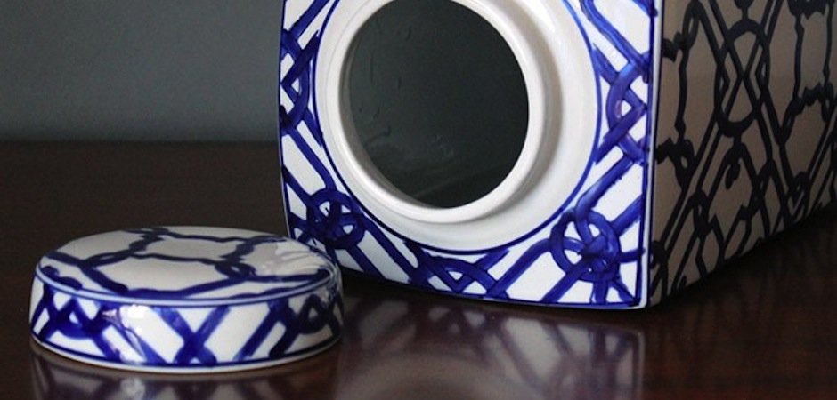Фарфоровый сосуд Цзиндэчжэнь Jar Фарфоровый сосуд Цзиндэчжэнь Jar - Loft-Concept в Саратове