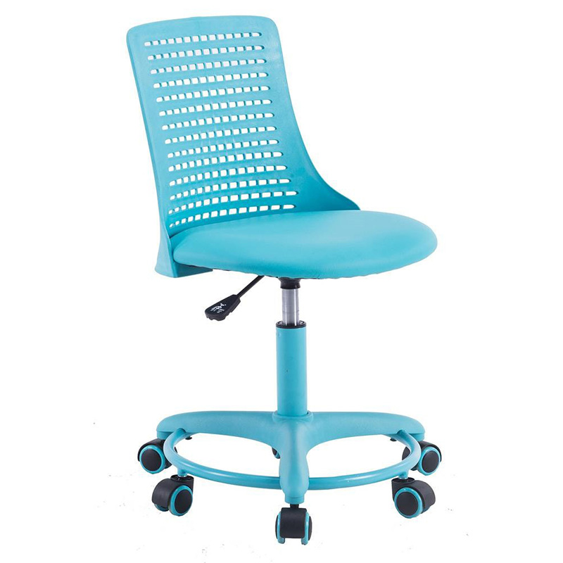 Кресло Bright Kiddie Office Chair blue Бирюзовый в Саратове | Loft Concept 