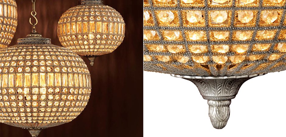 Люстра Chandelier Kasbah Oval M Nickel Люстра Chandelier Kasbah Oval M Nickel - Loft-Concept в Саратове