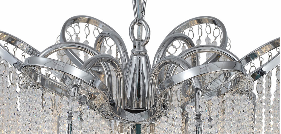 Люстра Crystal Rain chrome Люстра Crystal Rain chrome - Loft-Concept в Саратове