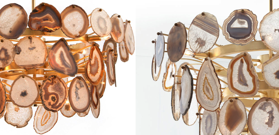 Люстра Agate Burst Chandelier 3 Round Люстра Agate Burst Chandelier 3 Round - Loft-Concept в Саратове