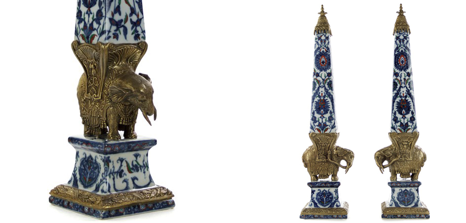 Статуэтка Painted Obelisk Elephant Статуэтка Painted Obelisk Elephant - Loft-Concept в Саратове