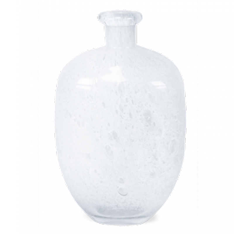 Ваза Air Bubbles Vase glass h36 Белый в Саратове | Loft Concept 