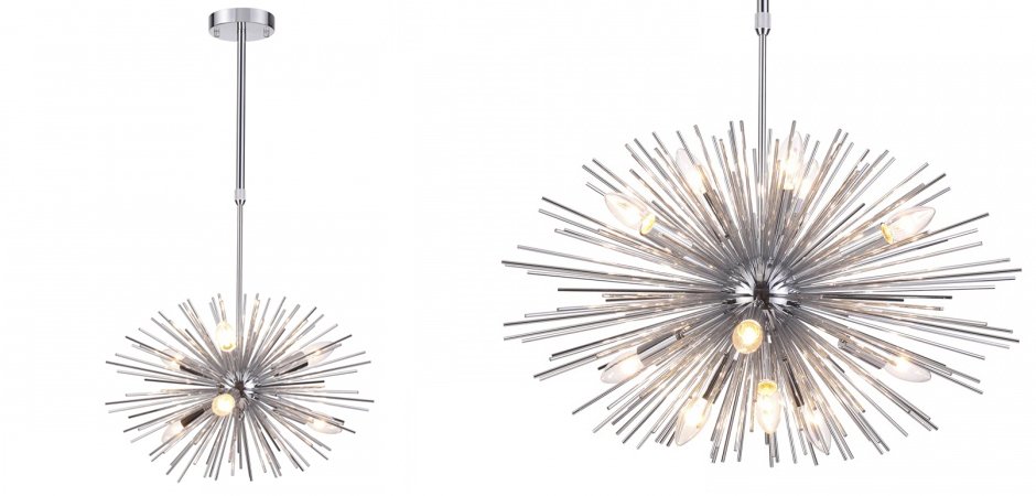 Люстра ASTRA Chandelier Sputnik Chromium Люстра ASTRA Chandelier Sputnik Chromium - Loft-Concept в Саратове