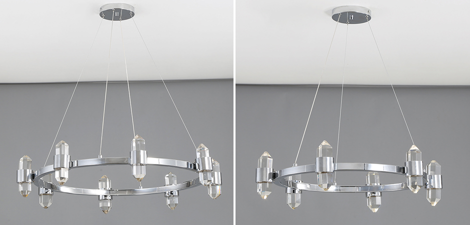 Люстра Crystal Ring Chandelier Chromium Люстра Crystal Ring Chandelier Chromium - Loft-Concept в Саратове