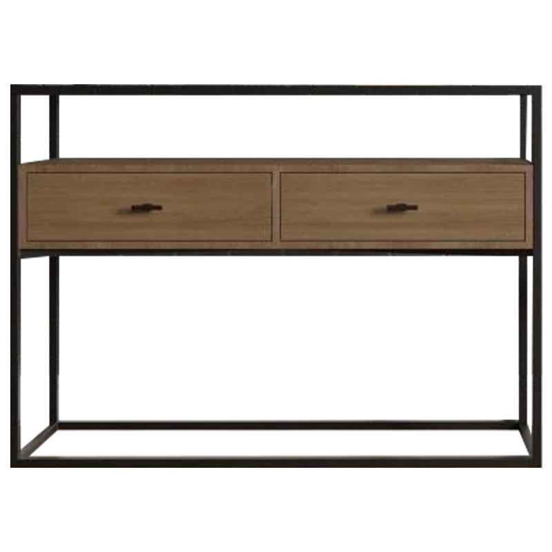 Консоль Bray Console Коричневый Черный в Саратове | Loft Concept 