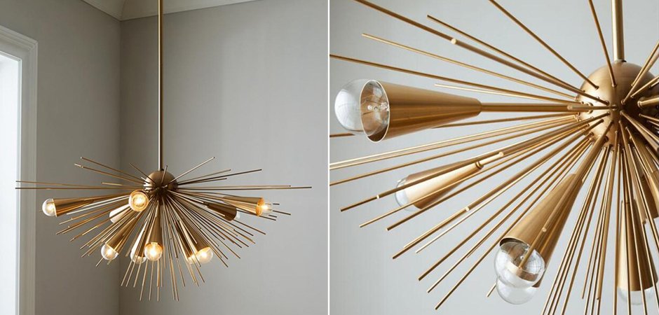 Люстра Luxury Copper Metal Thorn Pendant Lights Люстра Luxury Copper Metal Thorn Pendant Lights - Loft-Concept в Саратове