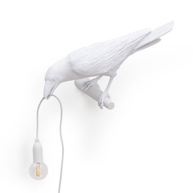 Бра Seletti Bird Lamp White Looking Белый в Саратове | Loft Concept 