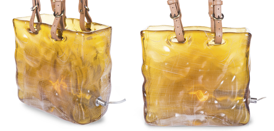 Настольная лампа Bag Lamp yellow Настольная лампа Bag Lamp yellow - Loft-Concept в Саратове